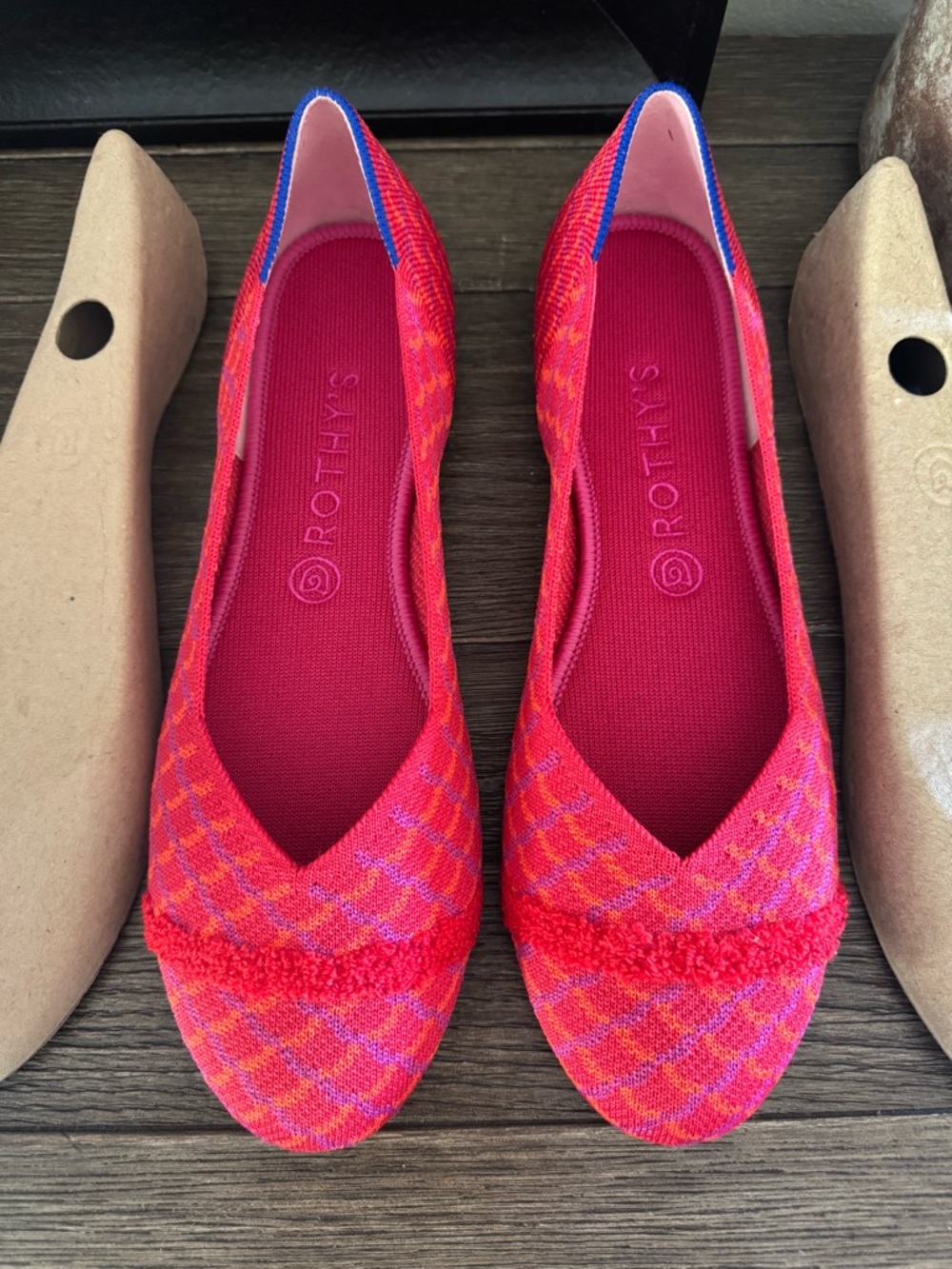 Rothy's the Daily Flat in Pomegranate